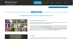 Desktop Screenshot of hemingwayci.com
